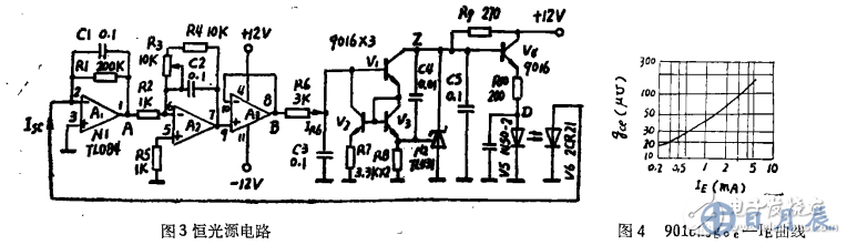 精密稳压电源TL431构成的恒光源电路