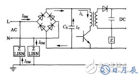 交流电源滤波器电路图及作用分析