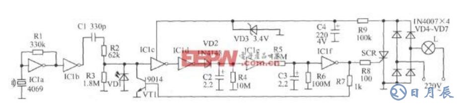一文解析三极管组成的光控开关电路原理图