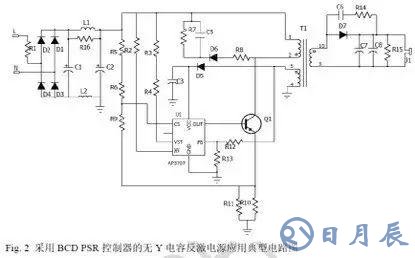 无Y电容反激电源如何抑制EMI