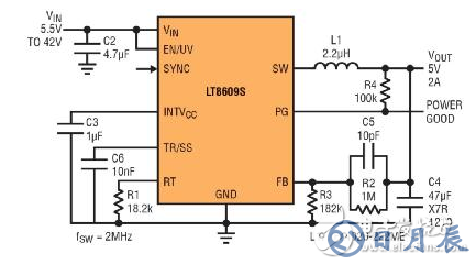 高功率单片式 Silent Switcher 2 稳压器