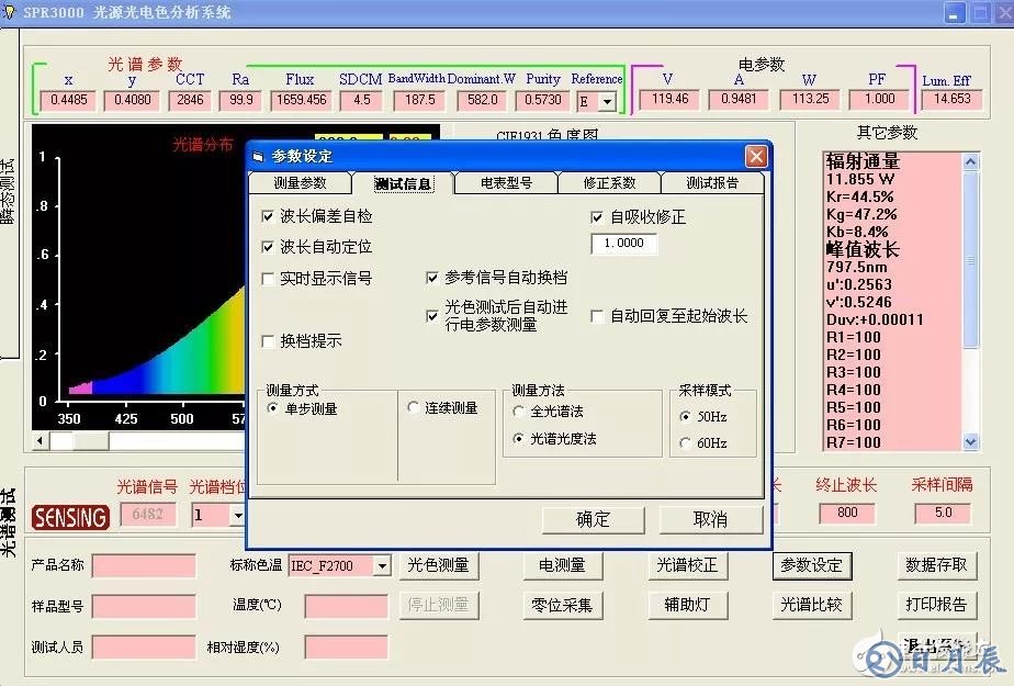 积分球测试光通量不准确的解决方案