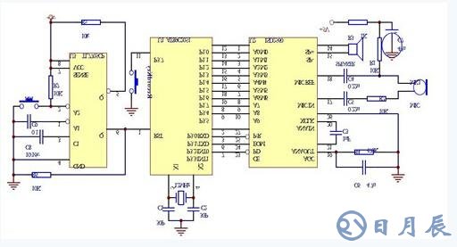 利用AT89C2051与ISD2560设计录放音系统电路