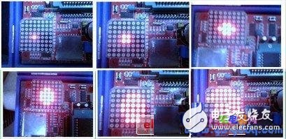 51单片机在LED点阵屏上实现显示礼花功能的设计