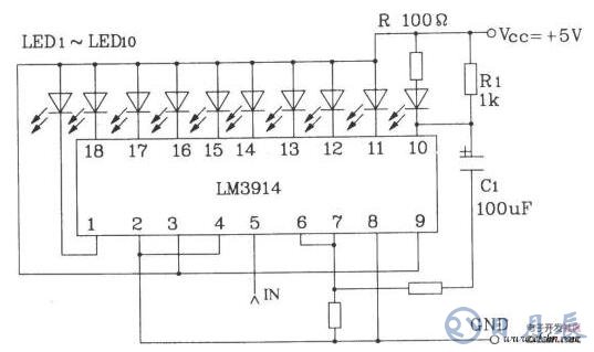 LED电路的组成及其性能分析