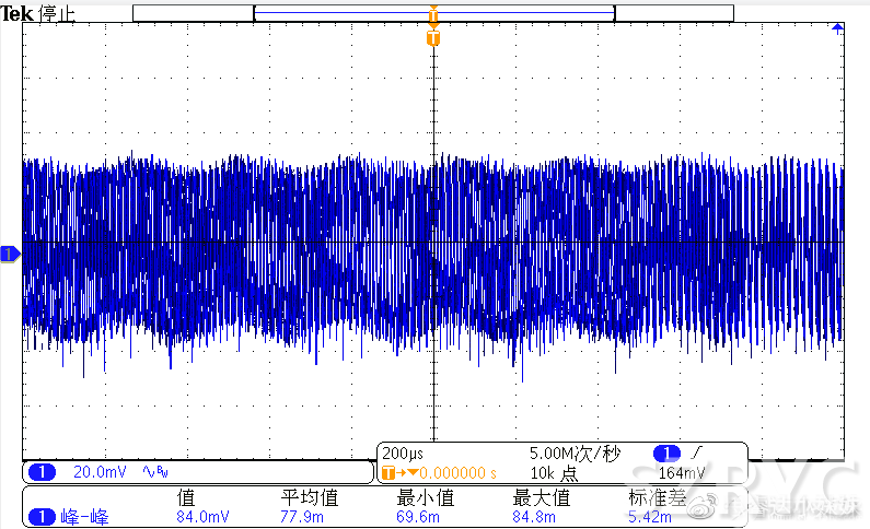 XXX6255+XXX6905 230V/50HZ输出纹波