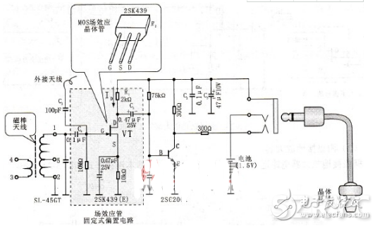 场效应管放大电路图大全（五款场效应管放大电路原理图详解）